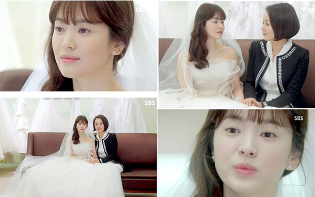 Cận cảnh cô dâu xinh đẹp Song Hye Kyo trong Ngọn gió mùa đông năm ấy.